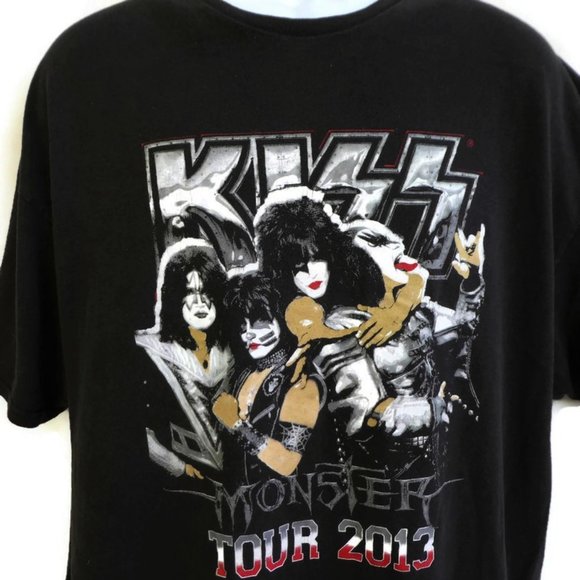 Kiss | Shirts | Band Tee Kiss Monster Tour 23 Black Graphic 2xl